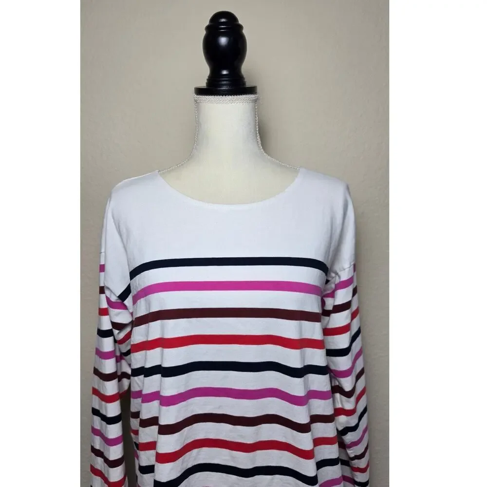 J. Crew Women's Contrast Yoke Top Large